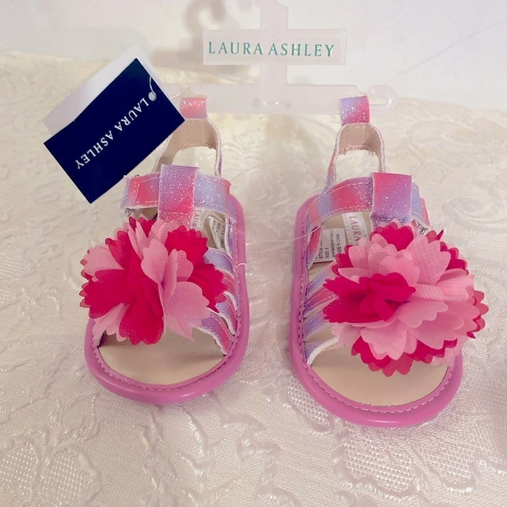 🛍Girls Laura Ashley kids shoes Toddler fashion summer sandals Sizes:3